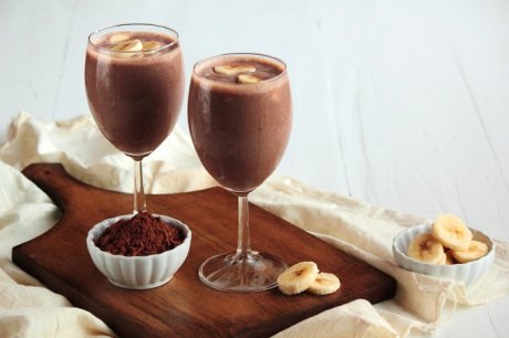 Вкусный рецепт бананово-шоколадного смузи